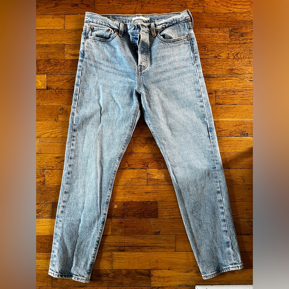 Levi's Wedgie Icon Fit High Waist Jeans (Tango Light)